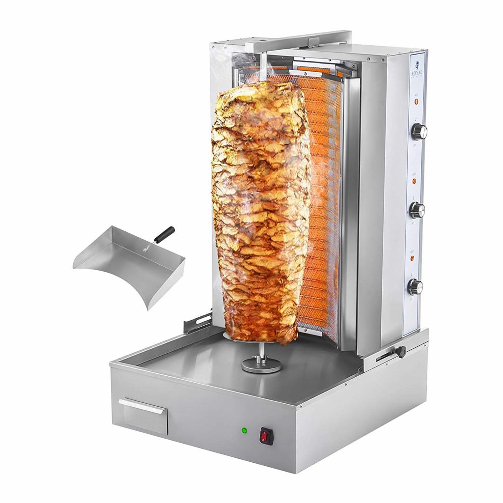  Royal Catering Machine Broche Grill à Kebab Profesionnel