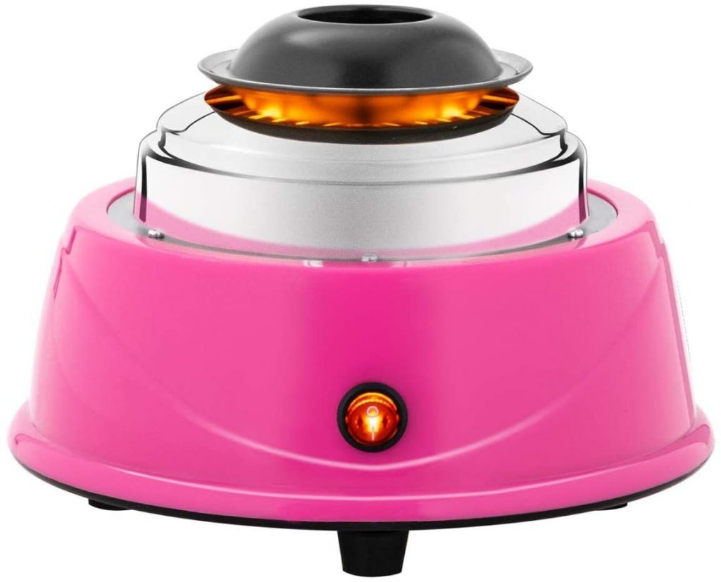 machine barbe a papa feu
